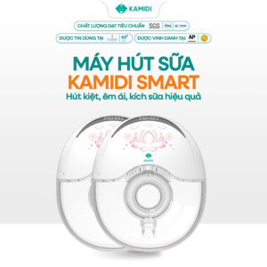 Máy hút sữa rảnh tay không dây hoa sen Kamidi smart